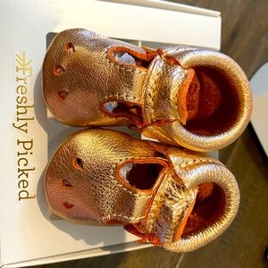 Freshly Picked Rose Gold Mary Janes SOLD